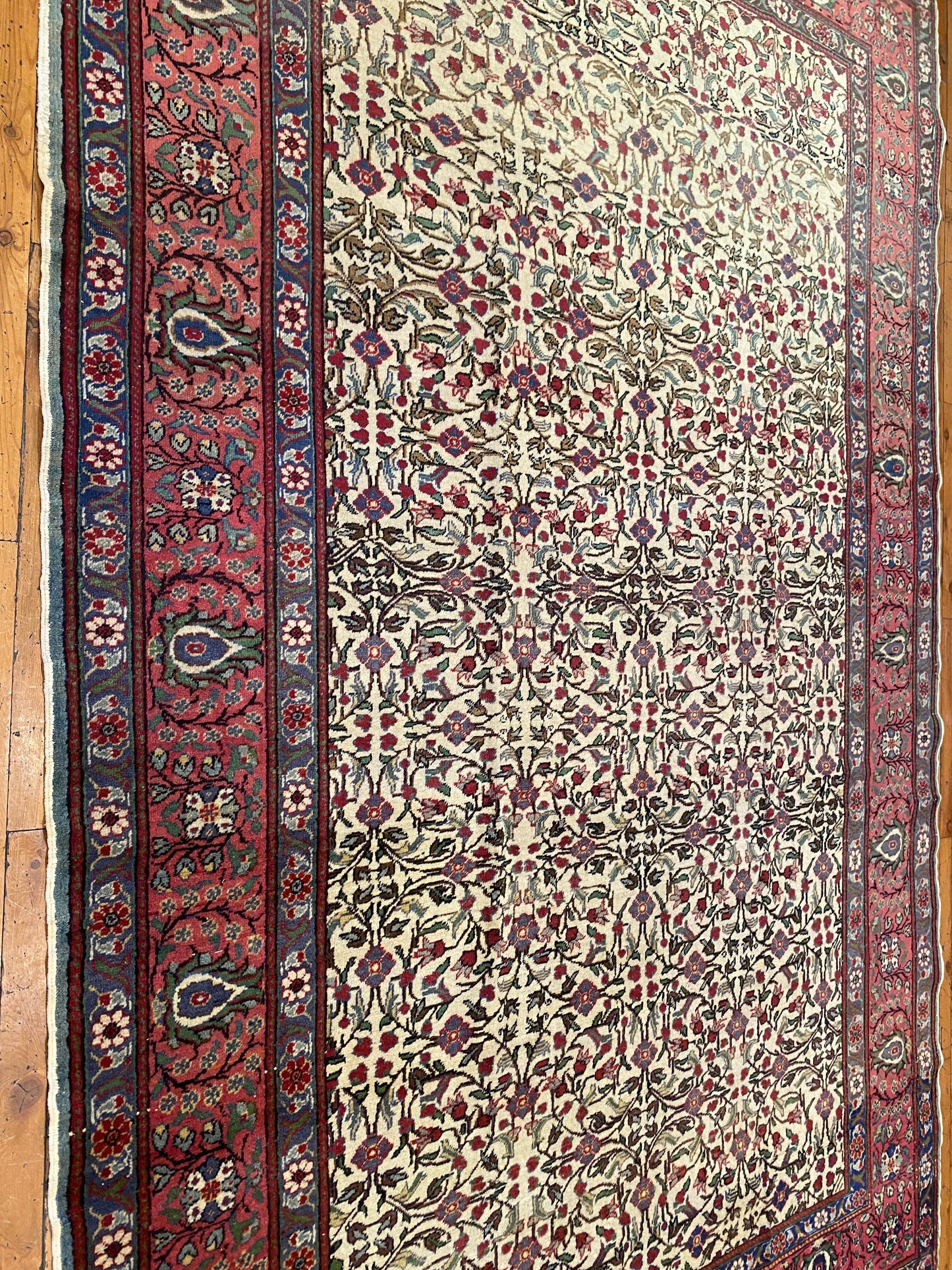 Handwoven Turkish Area Rug 6'5"x9'8" - Premium Vintage Carpet 200x300cm