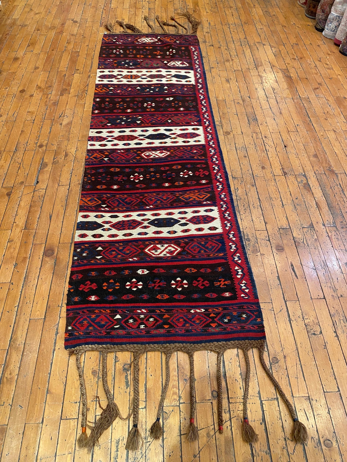 Anatolian Kilim Runner Rug Cappadocia Rug Collection