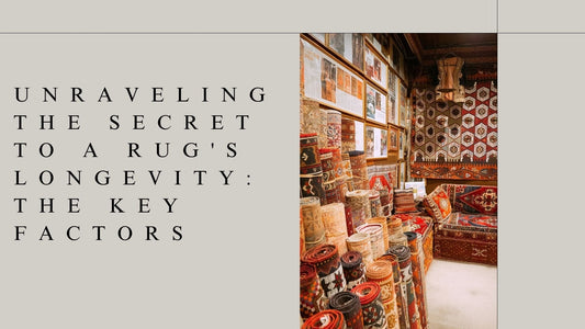 High quality handwoven Turkish rug showing durability factors including tight knots and strong wool fibers
