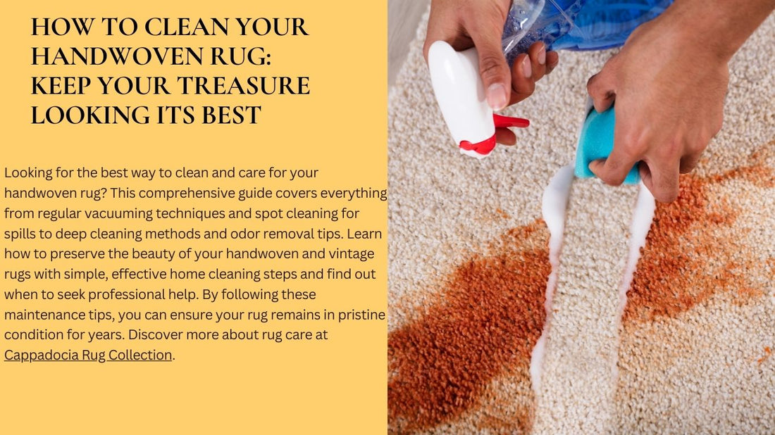 How to Clean Your Handwoven Rug: A Guide to Preserving Its Beauty