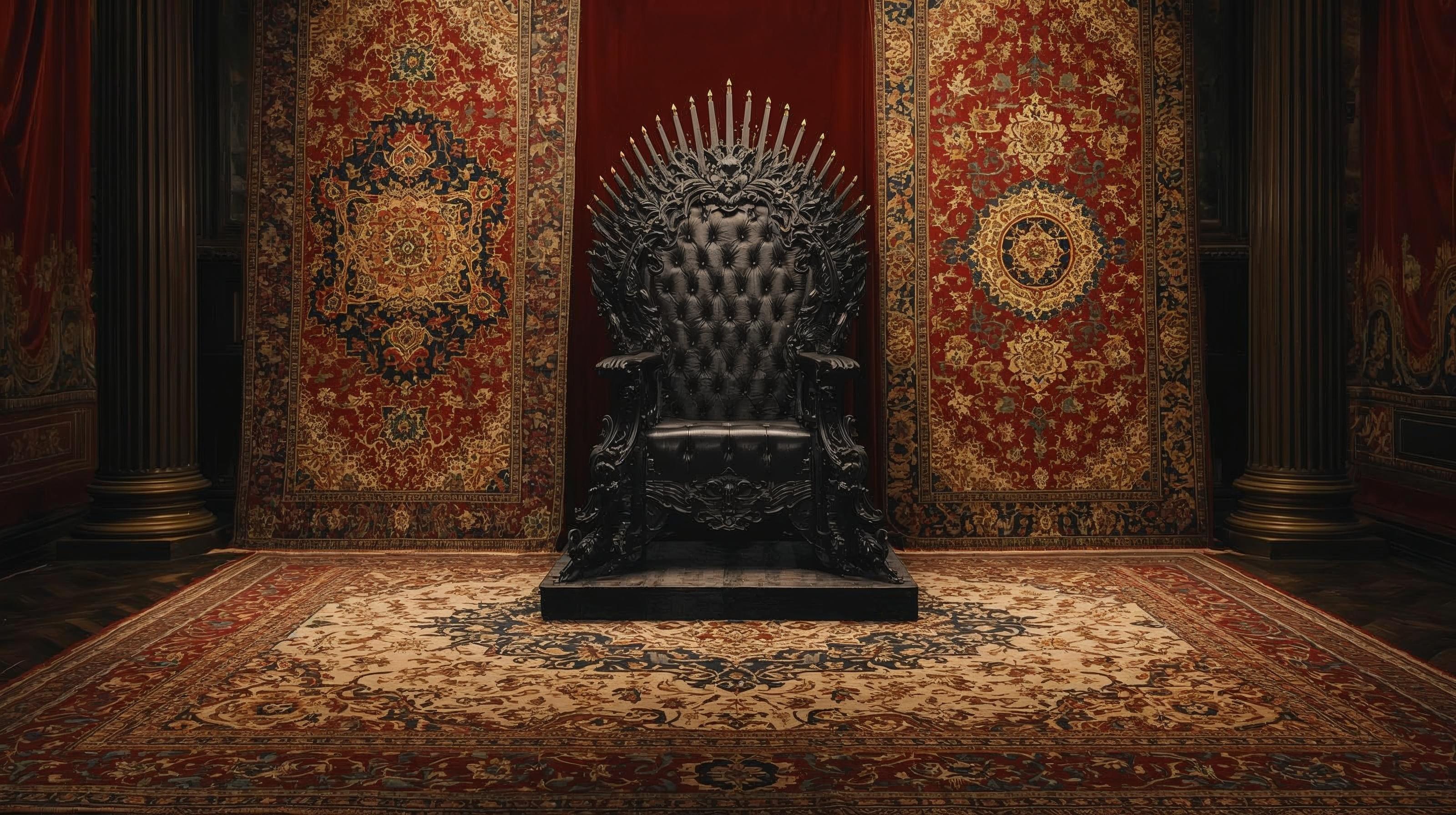 Carpets Behind the Throne: Weaving Authority into History