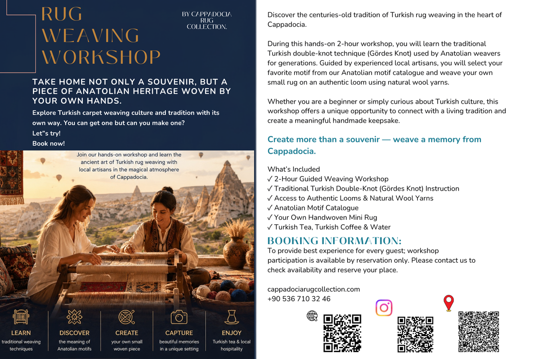 Rug Weaving Workshop in Cappadocia: Design & Weave Your Own Rug!