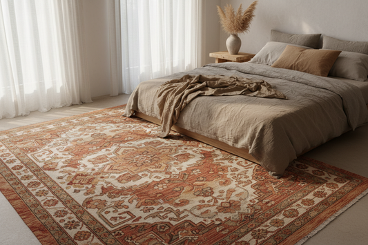 The Perfect Handwoven Rug for Your Bedroom: Where Comfort, Aesthetics, and Serenity Meet