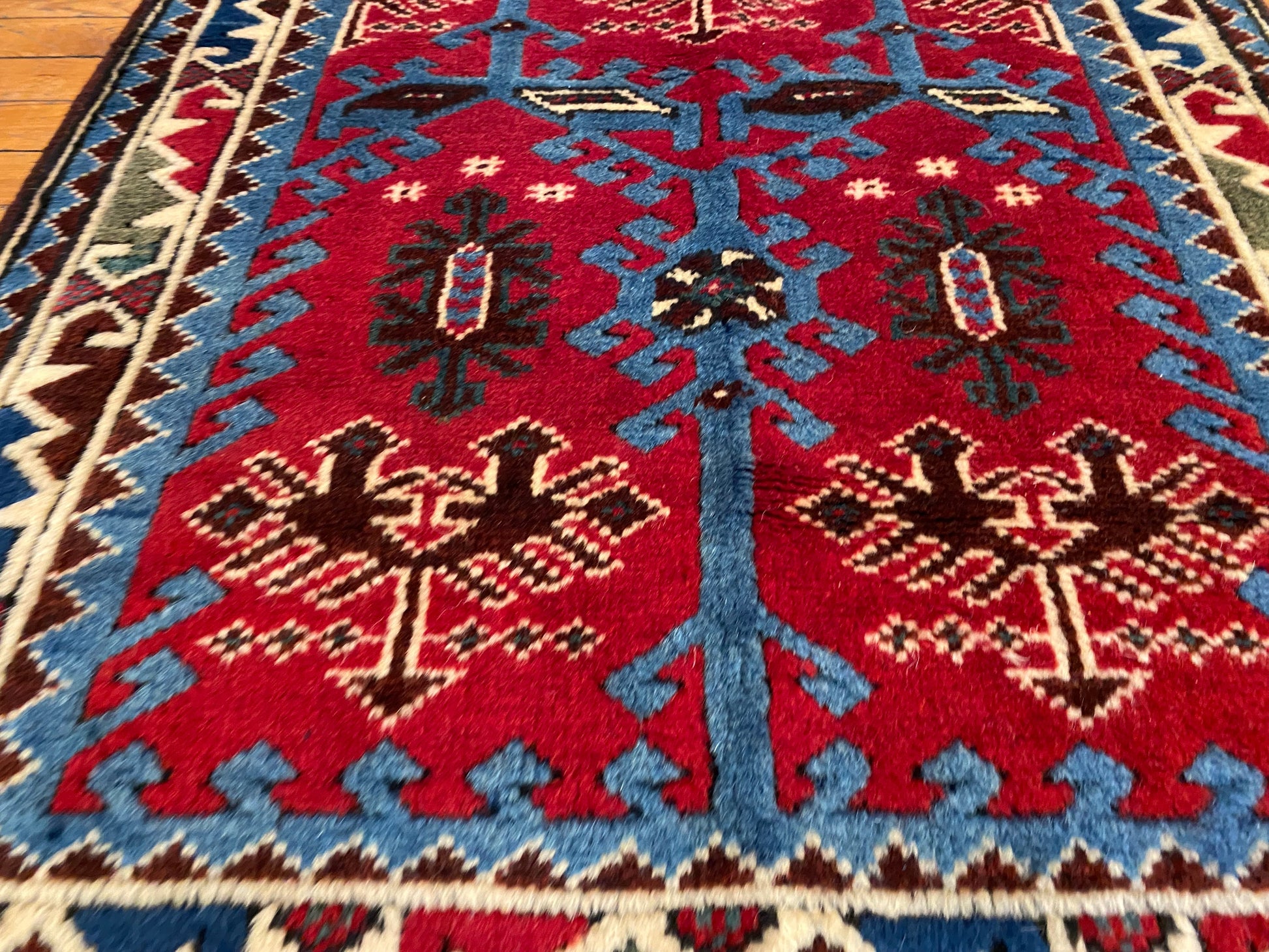 Anatolian Turkish Handmade Rug 2’8”x4’9” Cappadocia Rug Collection