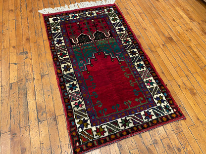 Soft Wool Turkish Handmade Rug 2”x4” Cappadocia Rug Collection