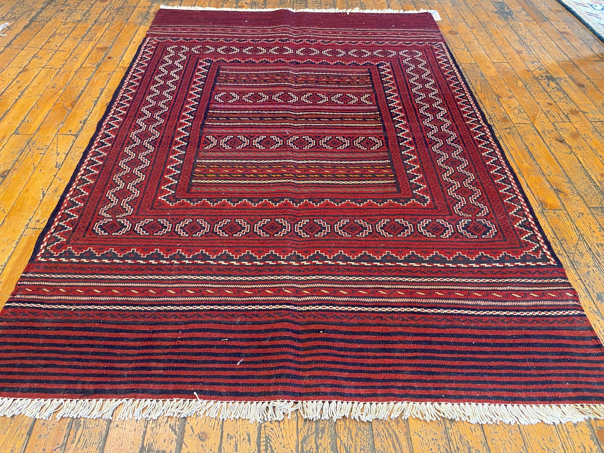 Turkoman Handmade Kilim Rug Cappadocia Rug Collection