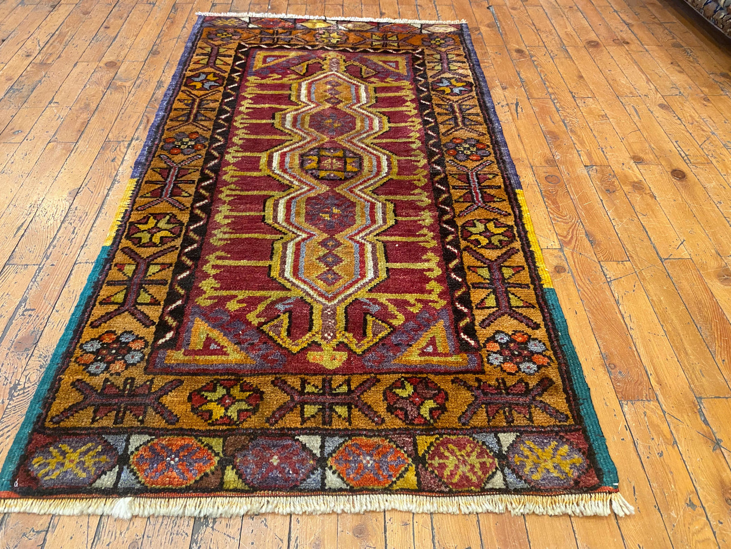 Small Anatolian Turkish Rug Cappadocia Rug Collection
