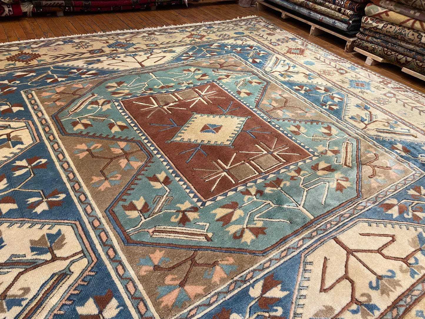Anatolian Handmade Saloon Rug Cappadocia Rug Collection