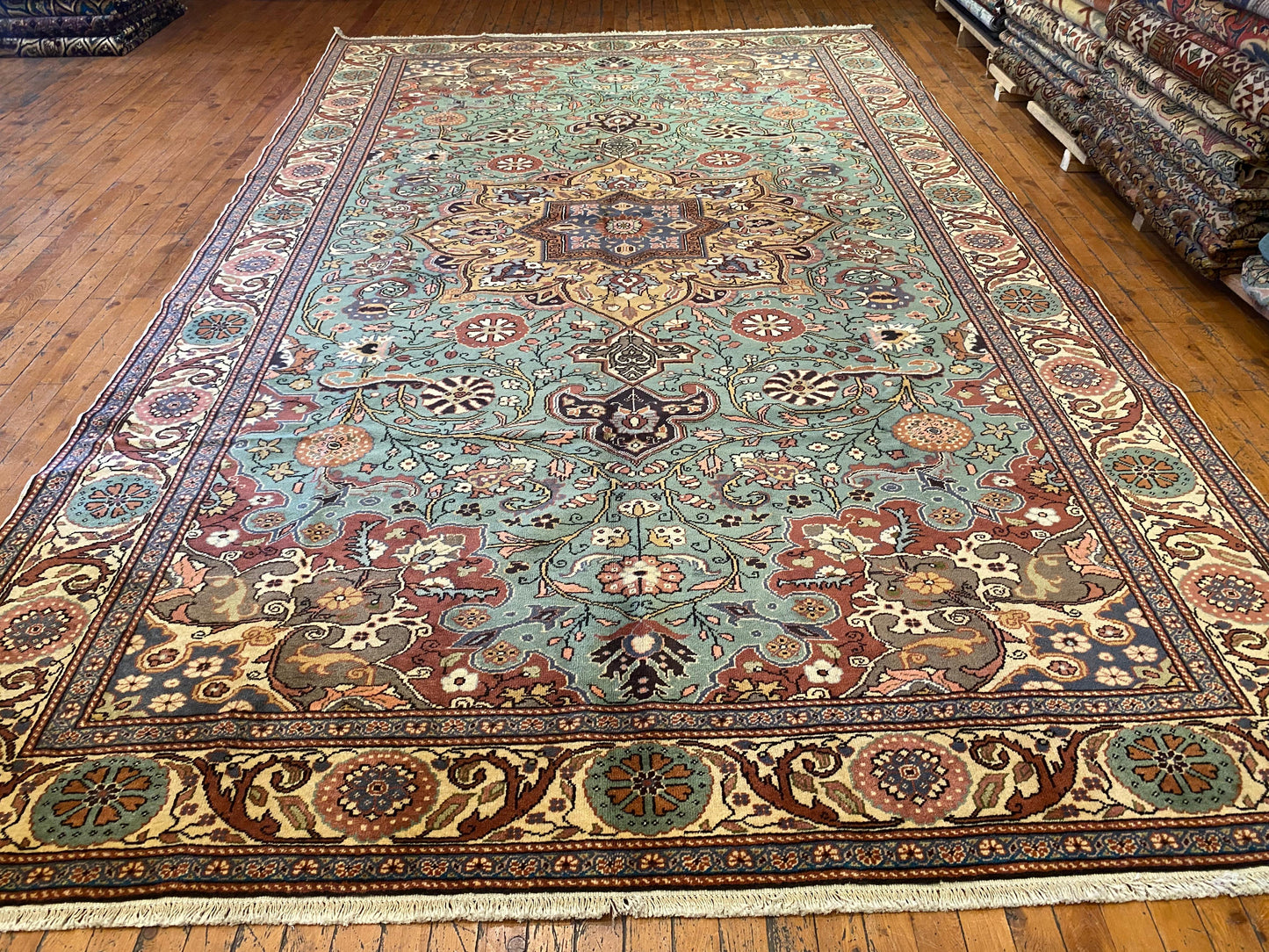 Cappadocia Medallion Area Handmade Carpet Cappadocia Rug Collection