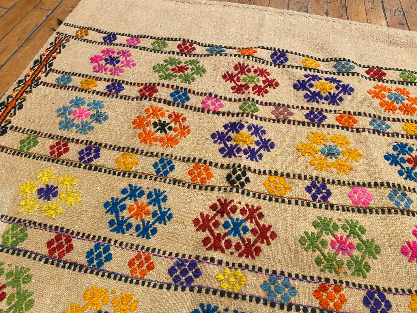 Turkish Handmade Cicim 3”x4” Cappadocia Rug Collection