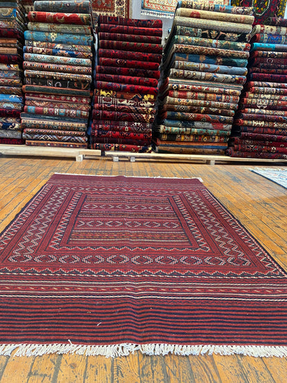Turkoman Handmade Kilim Rug Cappadocia Rug Collection