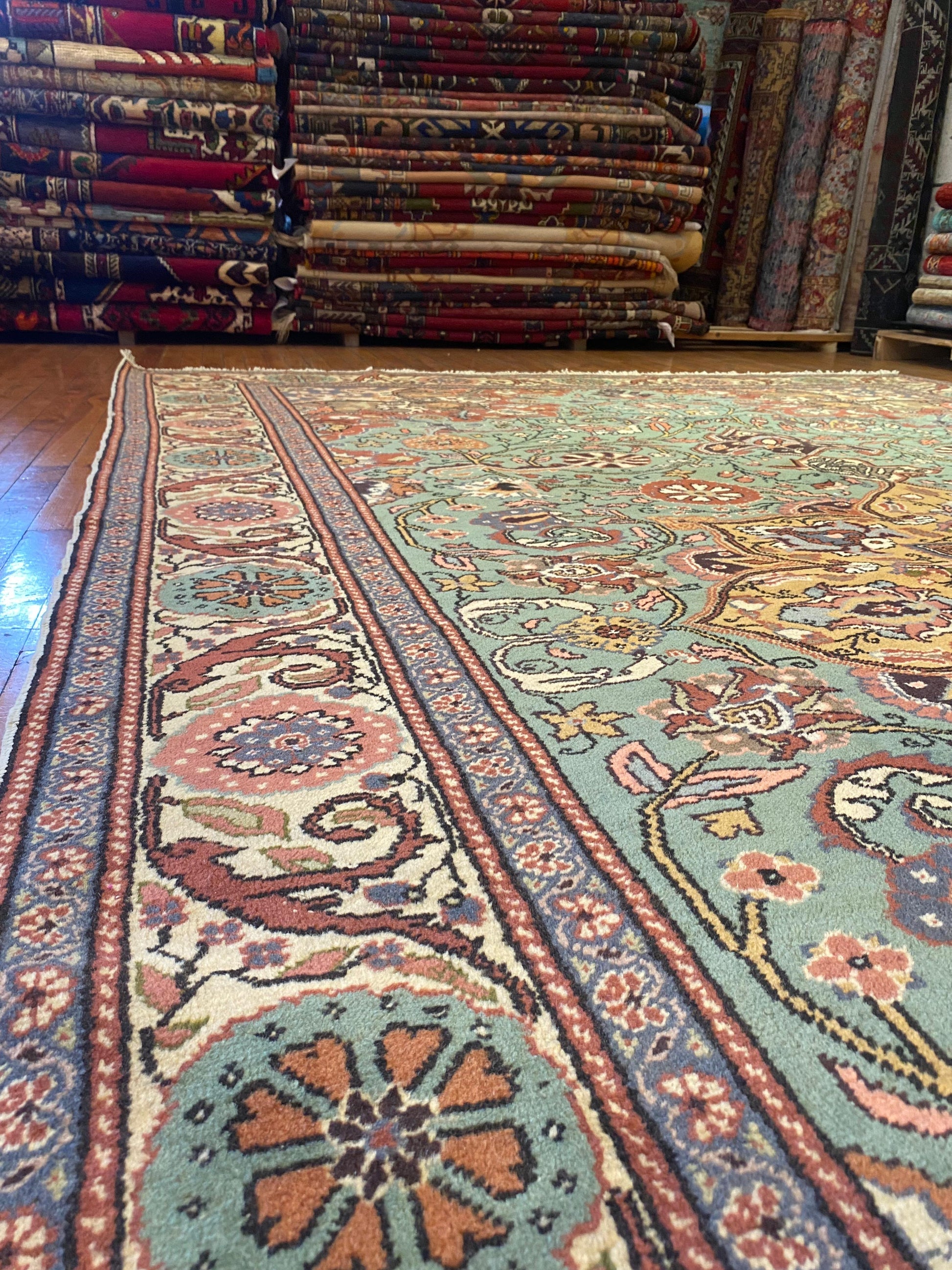 Cappadocia Medallion Area Handmade Carpet Cappadocia Rug Collection