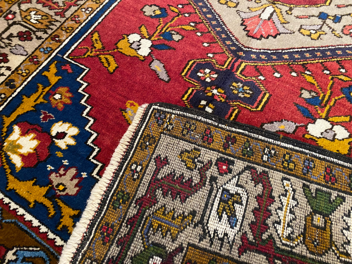 Authentic Yahyali Rug – Handwoven Rug, 100% Wool, Cappadocia Collection 4x7ft