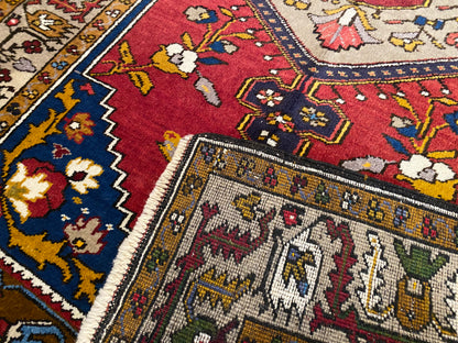 Authentic Yahyali Rug – Handwoven Rug, 100% Wool, Cappadocia Collection 4x7ft