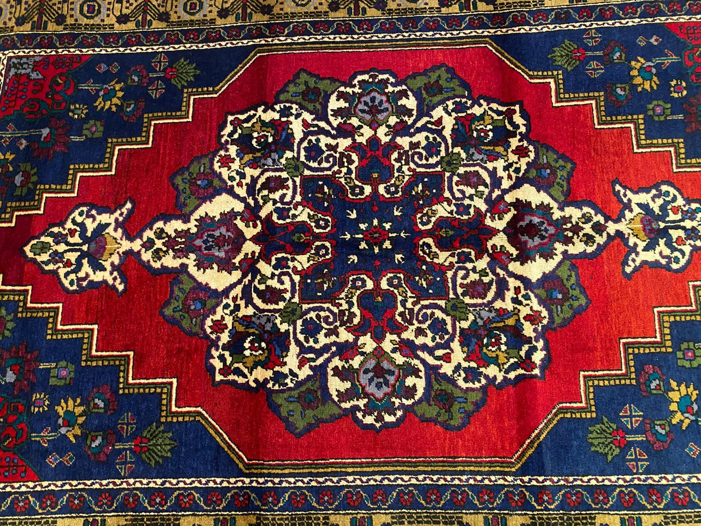 Handmade Cappadocia Turkish Rug - Authentic Vintage Area Rug 5'10"x9'10" (180x300cm)
