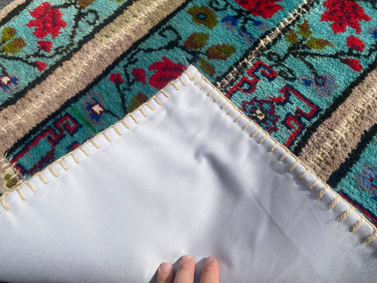 Colorful Turkish Patchwork Rug Cappadocia Rug Collection