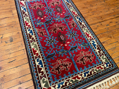 Anatolian Turkish Handmade Rug 2’8”x4’9” Cappadocia Rug Collection