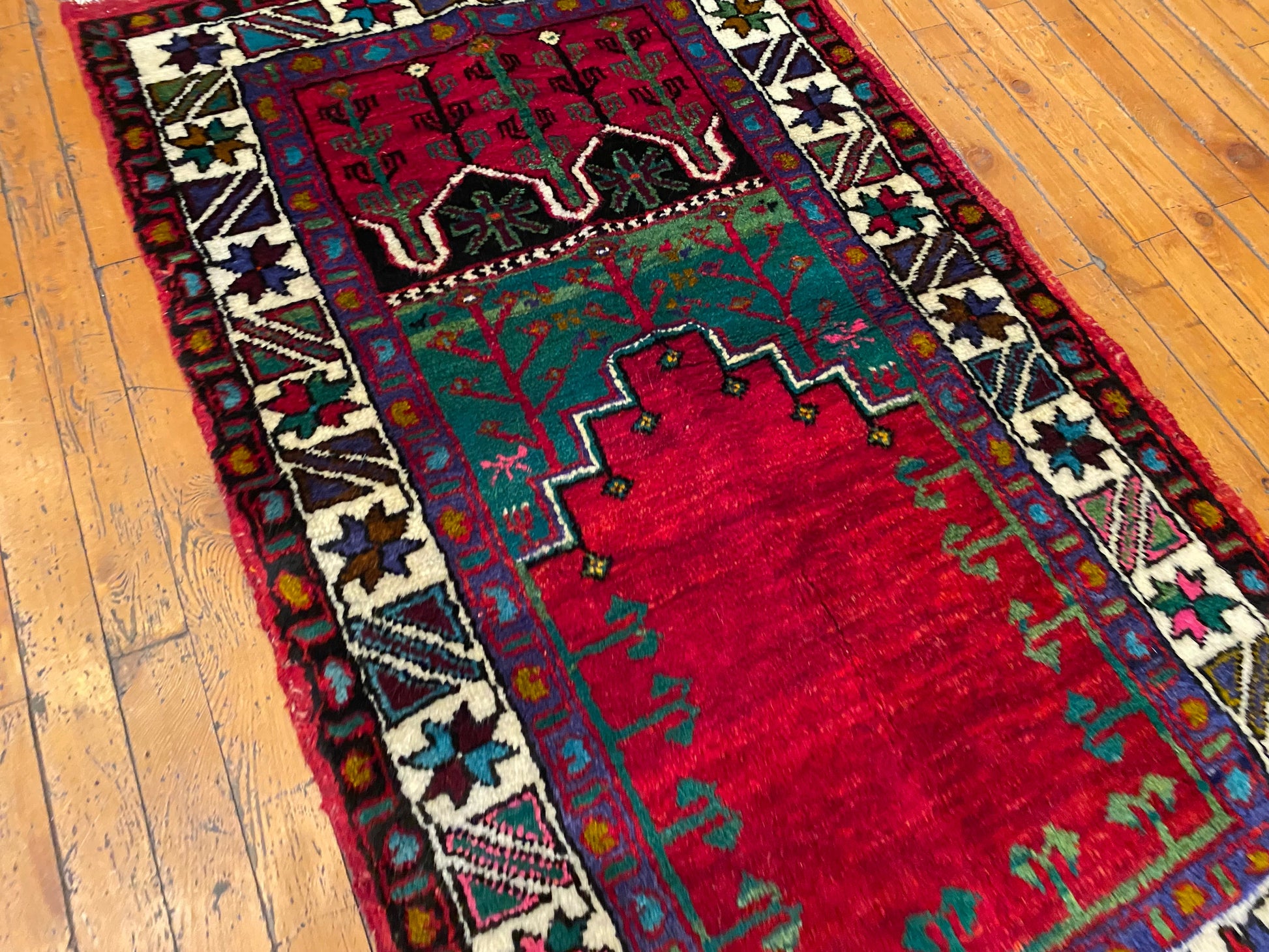 Soft Wool Turkish Handmade Rug 2”x4” Cappadocia Rug Collection