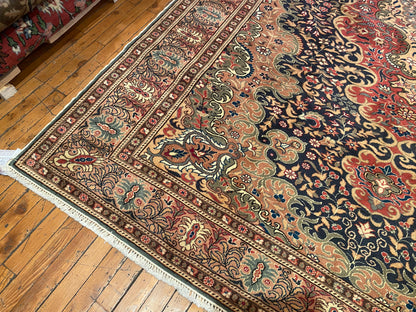 Cappadocia Handmade Turkish Area Rug 7x10 ft - Authentic Vintage Wool Carpet