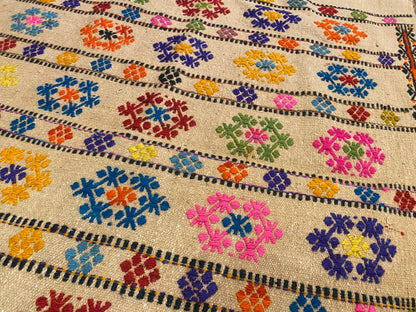 Turkish Handmade Cicim 3”x4” Cappadocia Rug Collection