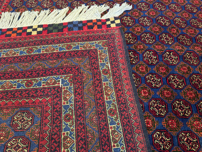 Extraordinary Soft Natural Red Handmade Carpet 5x6ft Cappadocia Rug Collection
