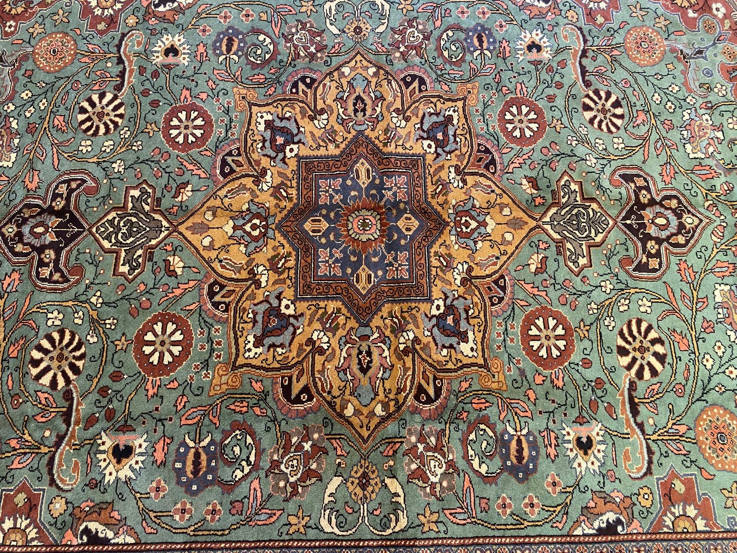 Cappadocia Medallion Area Handmade Carpet Cappadocia Rug Collection