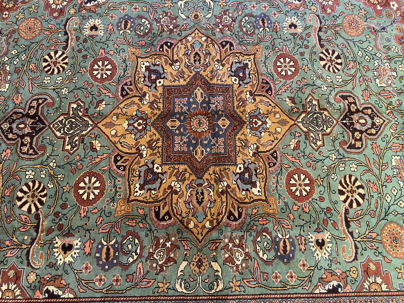 Cappadocia Medallion Area Handmade Carpet Cappadocia Rug Collection