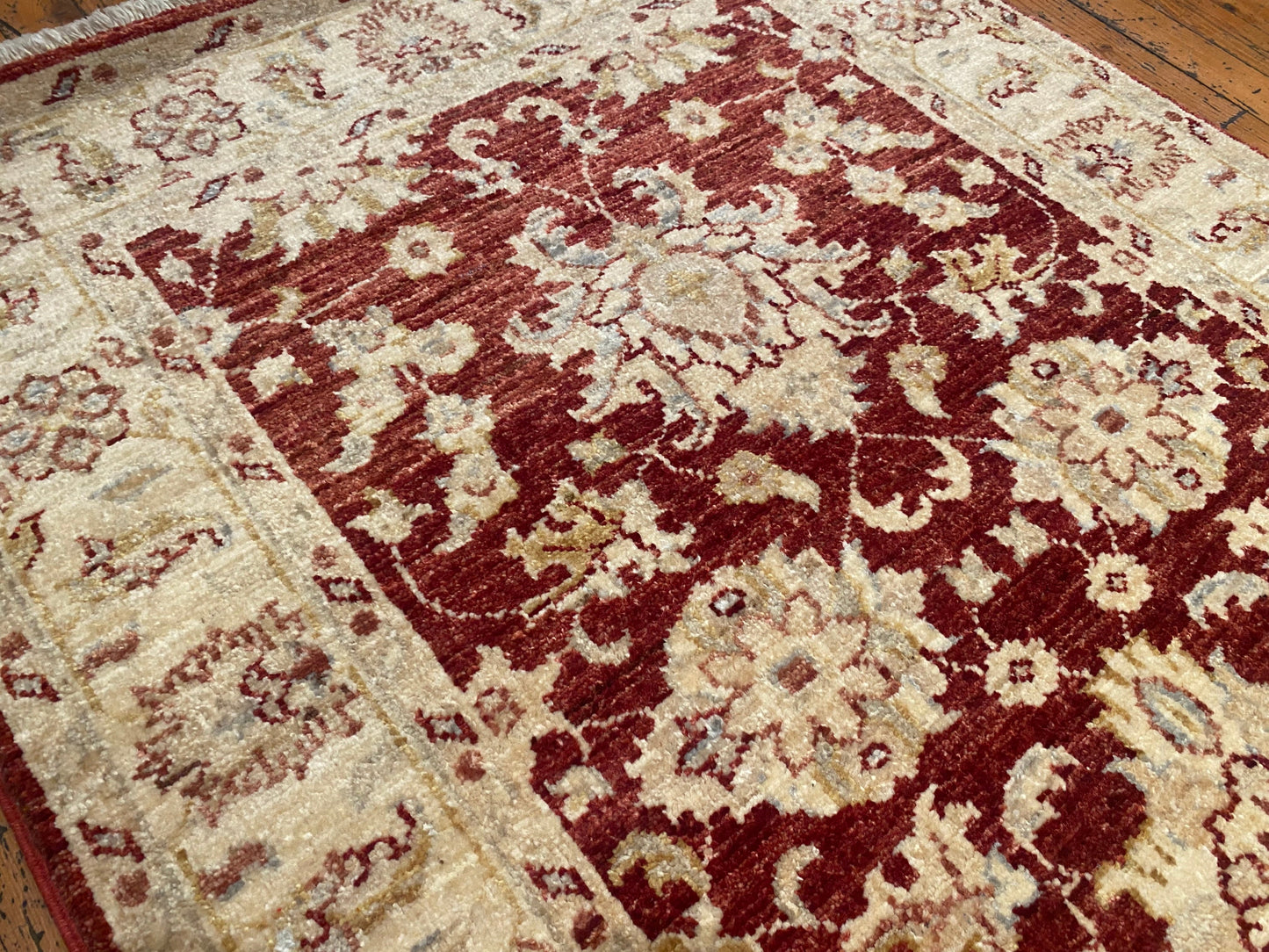 Hallway Handmade Rug  Premium Double-Knotted Artisan Piece 3''x6'' Cappadocia Rug Collection
