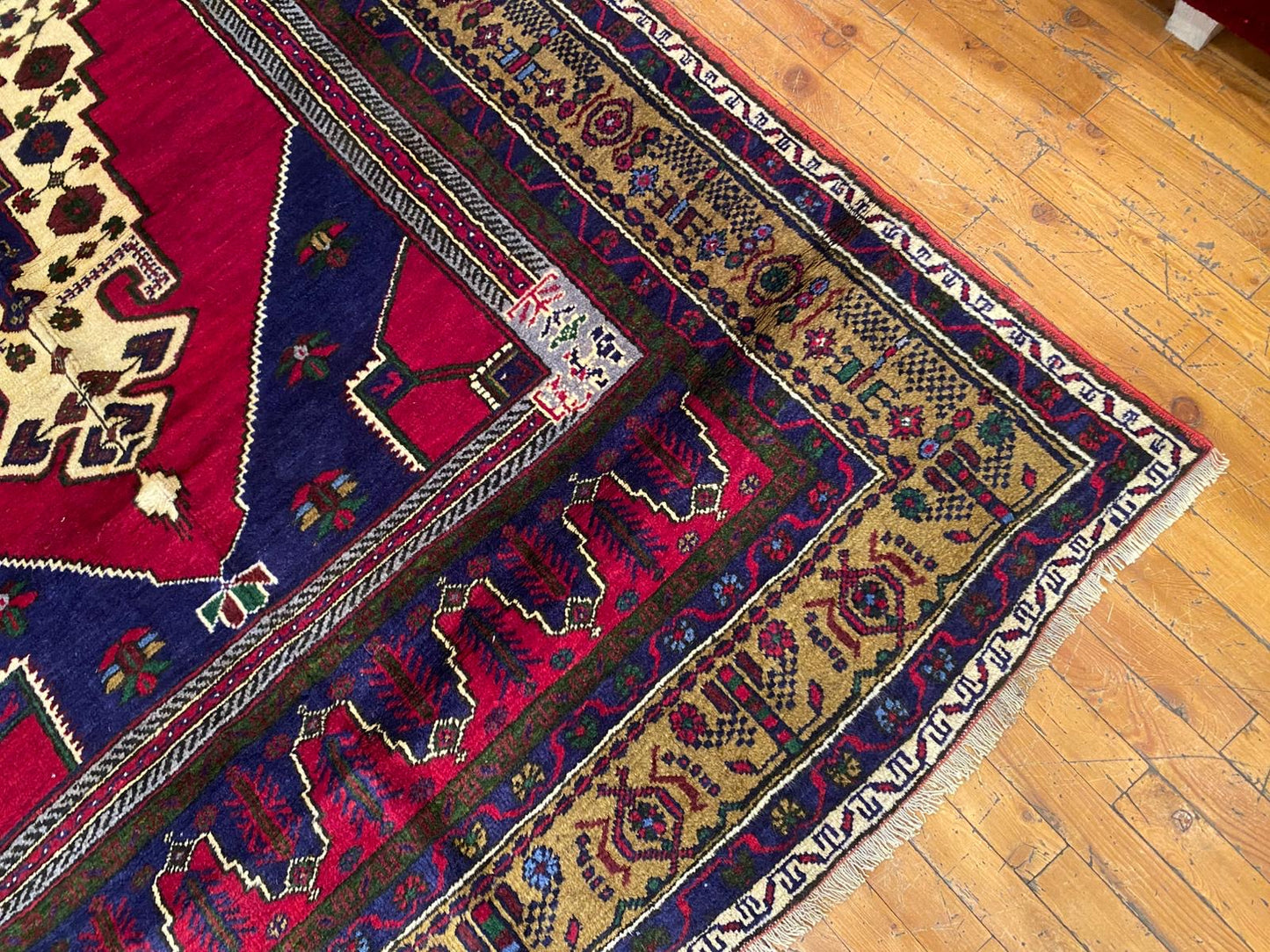 Vintage Turkish Cappadocia Carpet 5'3x9'5 - Handwoven Wool Area Rug