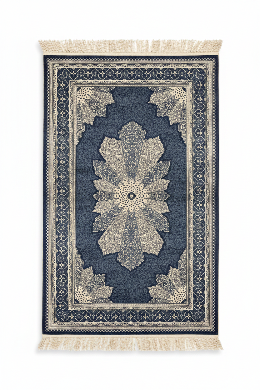 2'11"x5 Halı - Beyaz Gölgeli Arka Plan