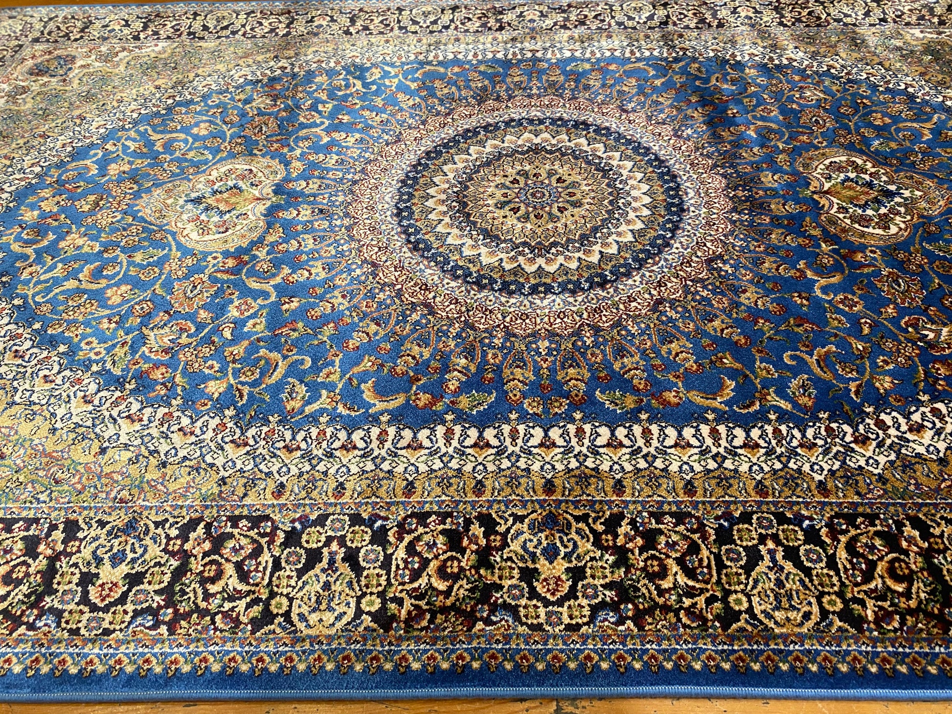 Medallion Traditional Turkish Silk Rug 3x5 ft - Hereke Quality Cappadocia Rug Collection
