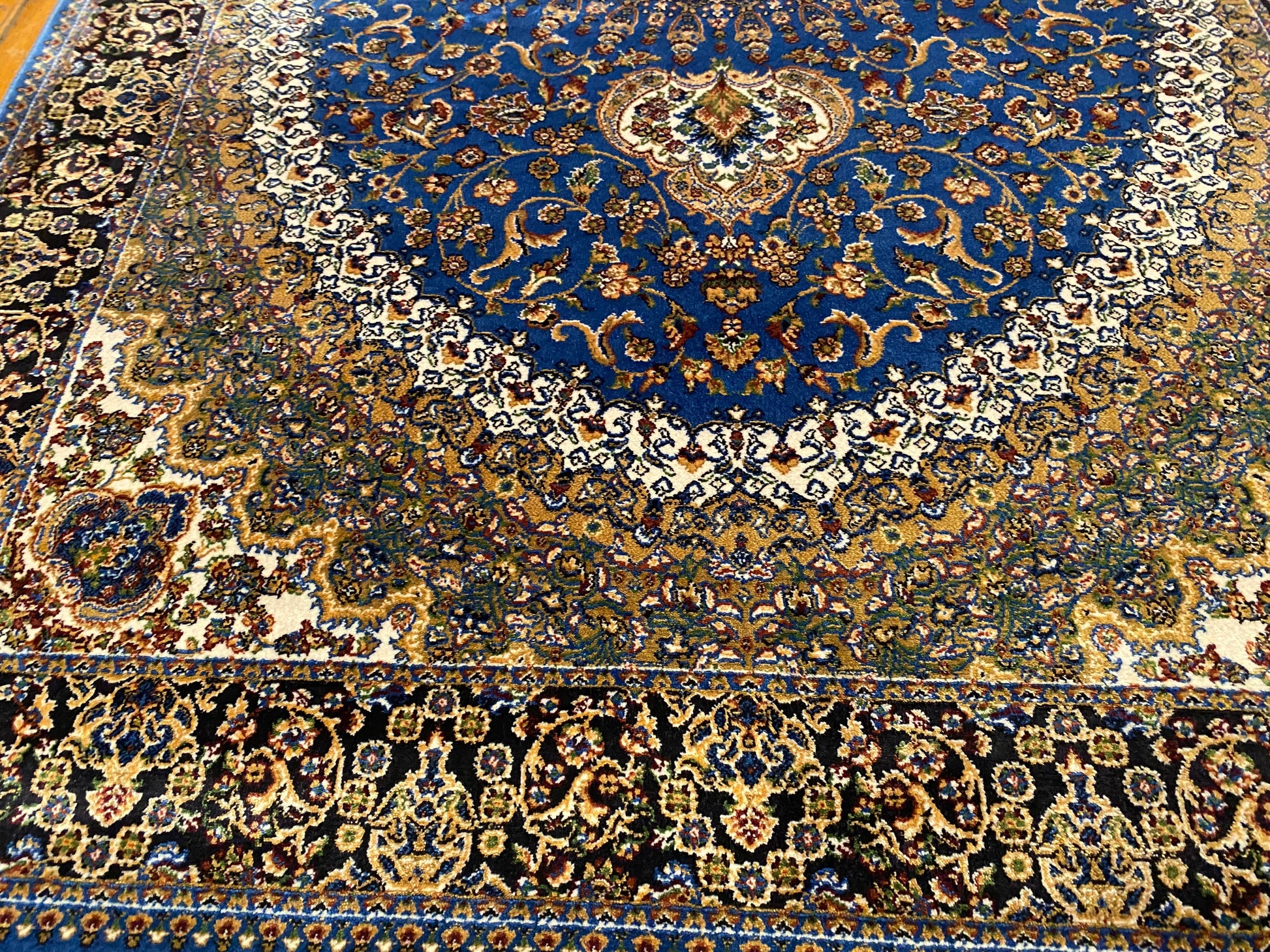 Medallion Traditional Turkish Silk Rug 3x5 ft - Hereke Quality Cappadocia Rug Collection
