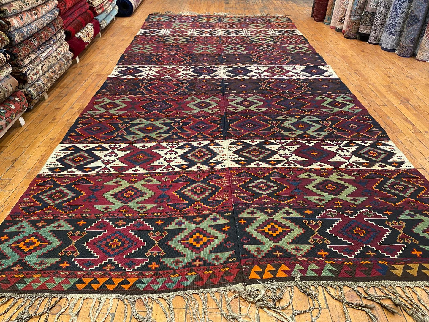 Vintage Turkish Kilim Cappadocia Rug Collection