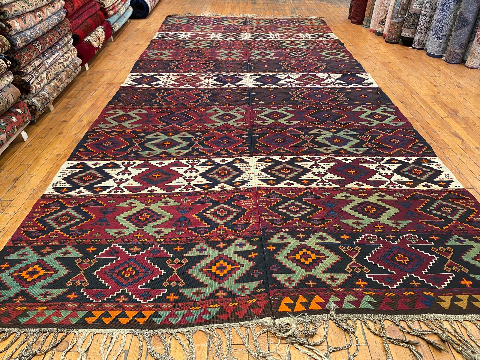 Vintage Turkish Kilim Cappadocia Rug Collection