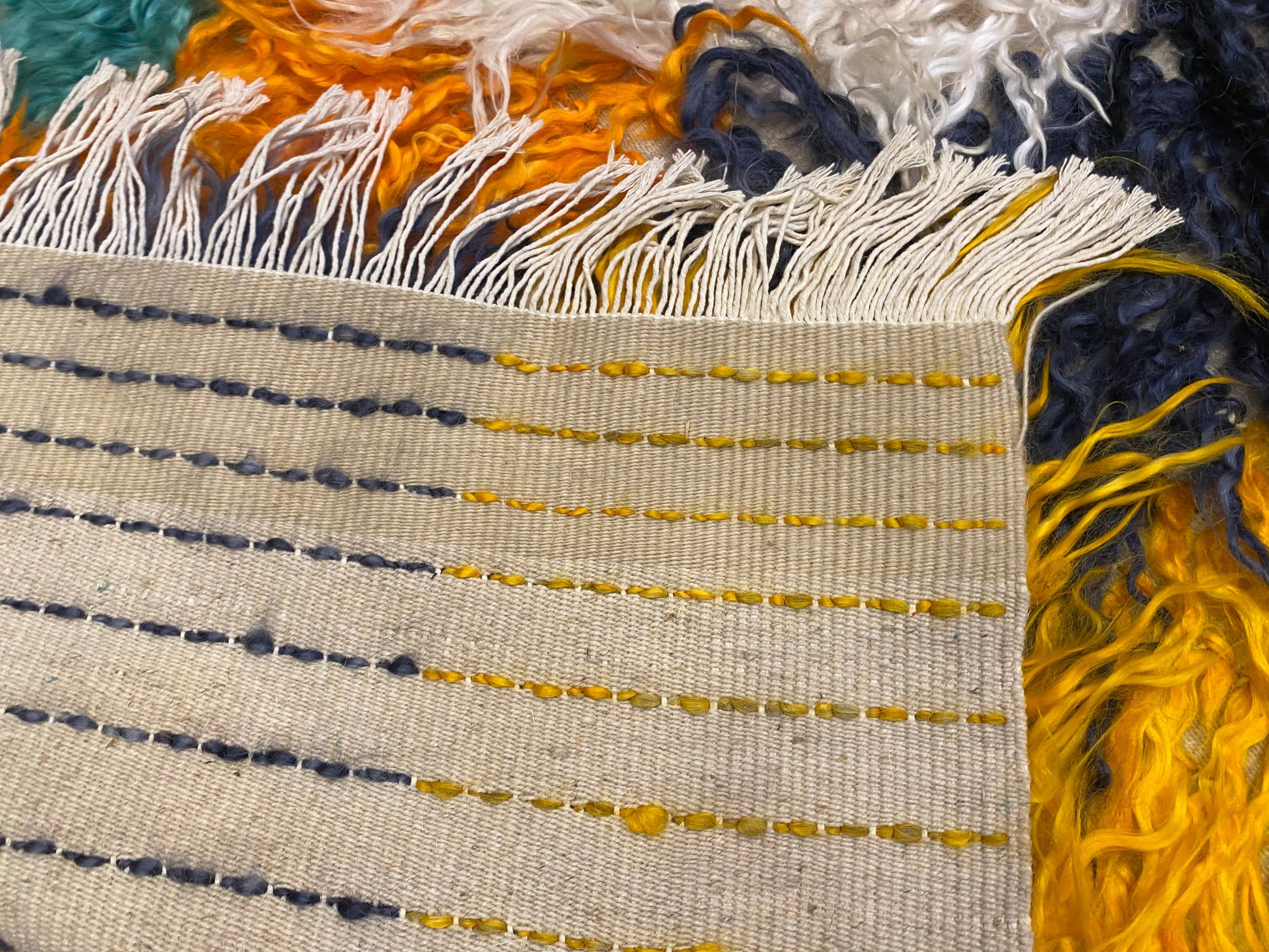 Tulu Kilim Rug 4"x6" - Handwoven Turkish Wool Carpet Cappadocia Rug Collection