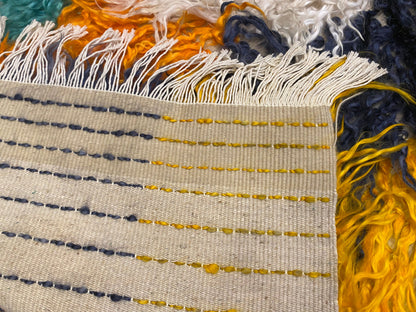 Tulu Kilim Rug 4"x6" - Handwoven Turkish Wool Carpet Cappadocia Rug Collection