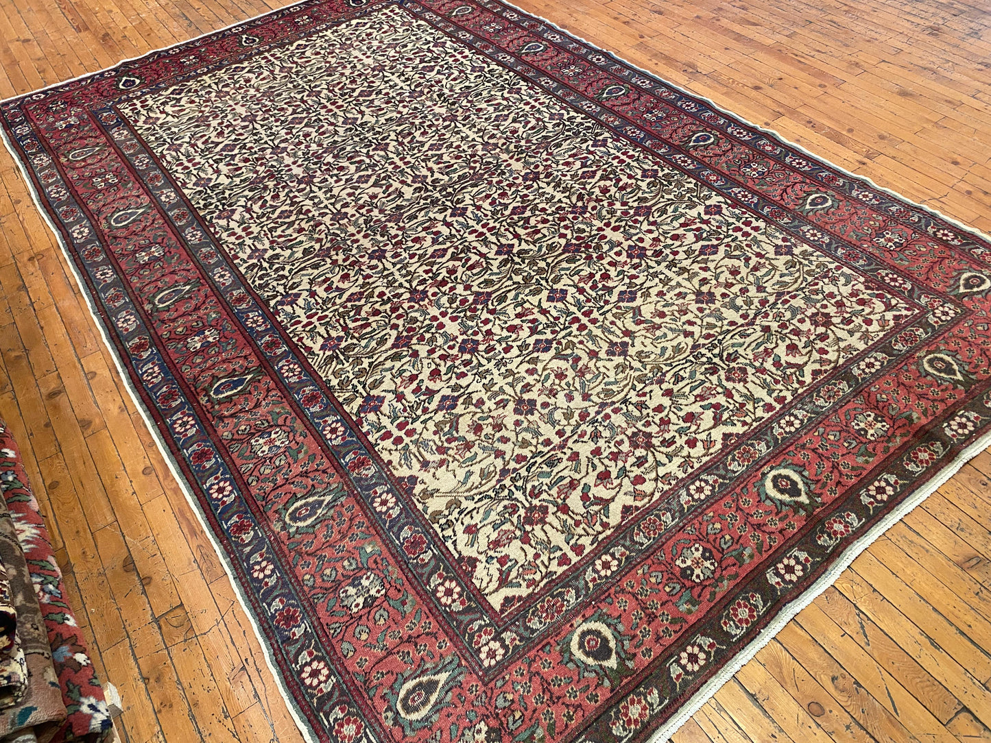 Handwoven Turkish Area Rug 6'5"x9'8" - Premium Vintage Carpet 200x300cm