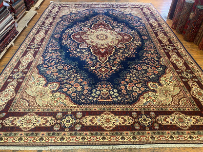 Medallion Saloon Area Rug 6x12 ft - Handwoven Turkish Kilim Runner