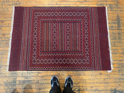 Turkoman Handmade Kilim Rug Cappadocia Rug Collection