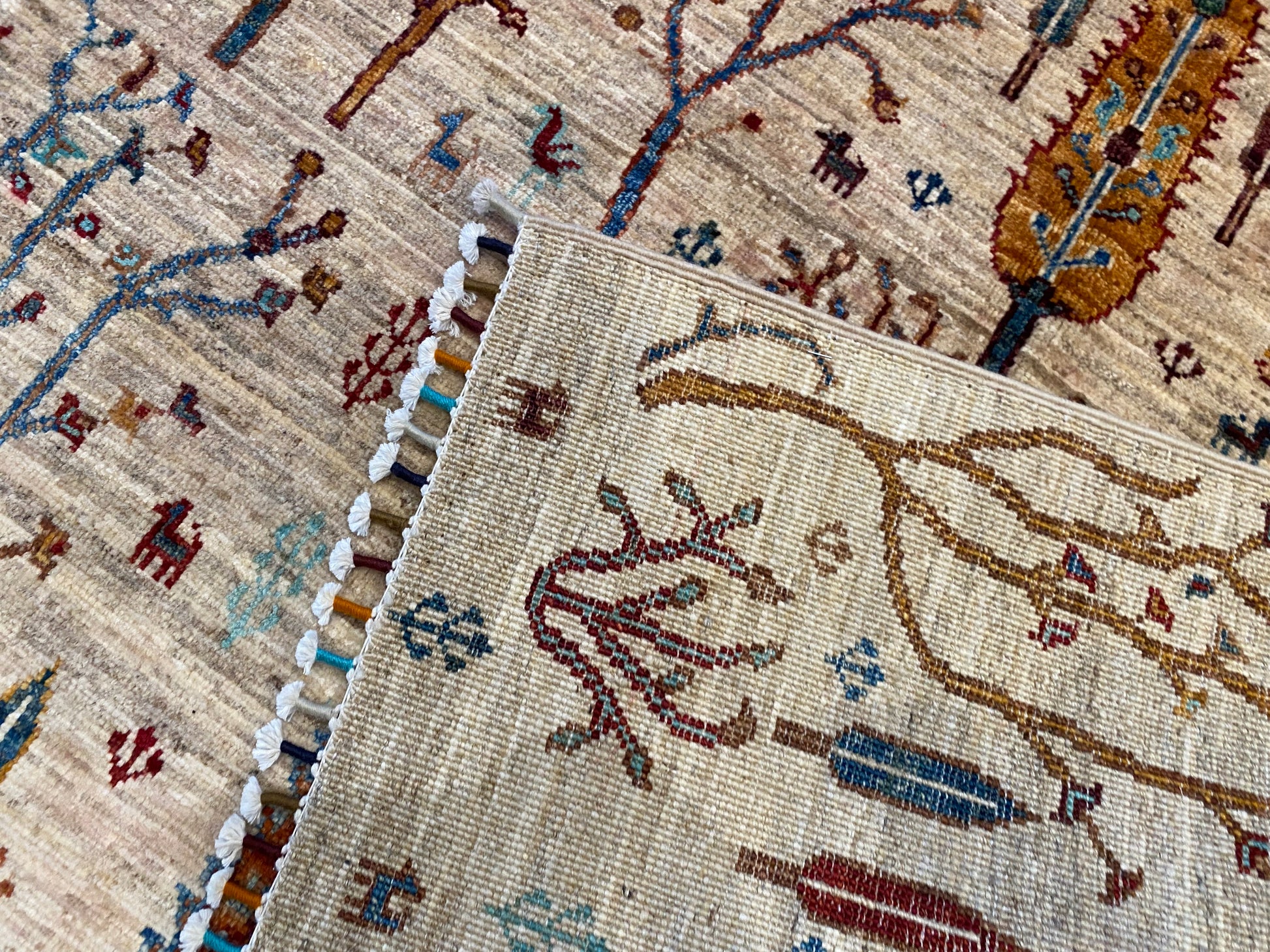 Tree of Life Handmade Rug 3x5ft Cappadocia Rug Collection