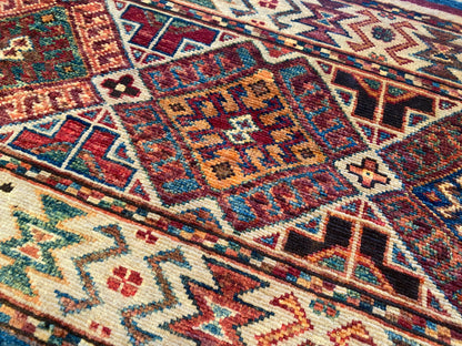 Stripe Pattern Luxury Carpet 4x6 ft | Premium Hand-Woven Area Rug Cappadocia Rug Collection