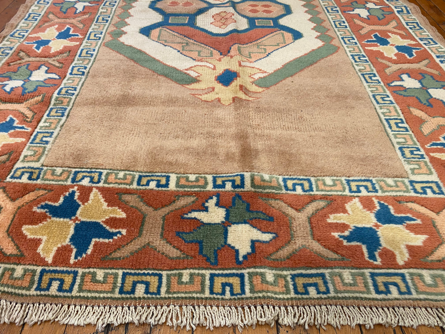 Natural Cappadocia Traditional Handwoven Rug 4x6ft