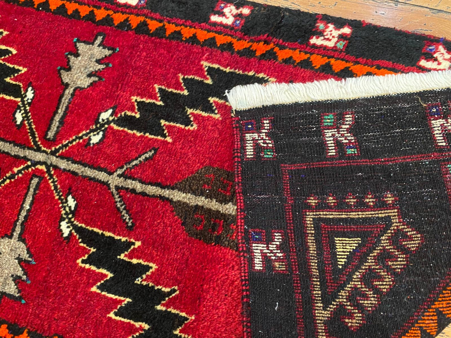 Anatolian Rug 2x5 ft - Handmade Turkish Runner | Vintage Wool Carpet