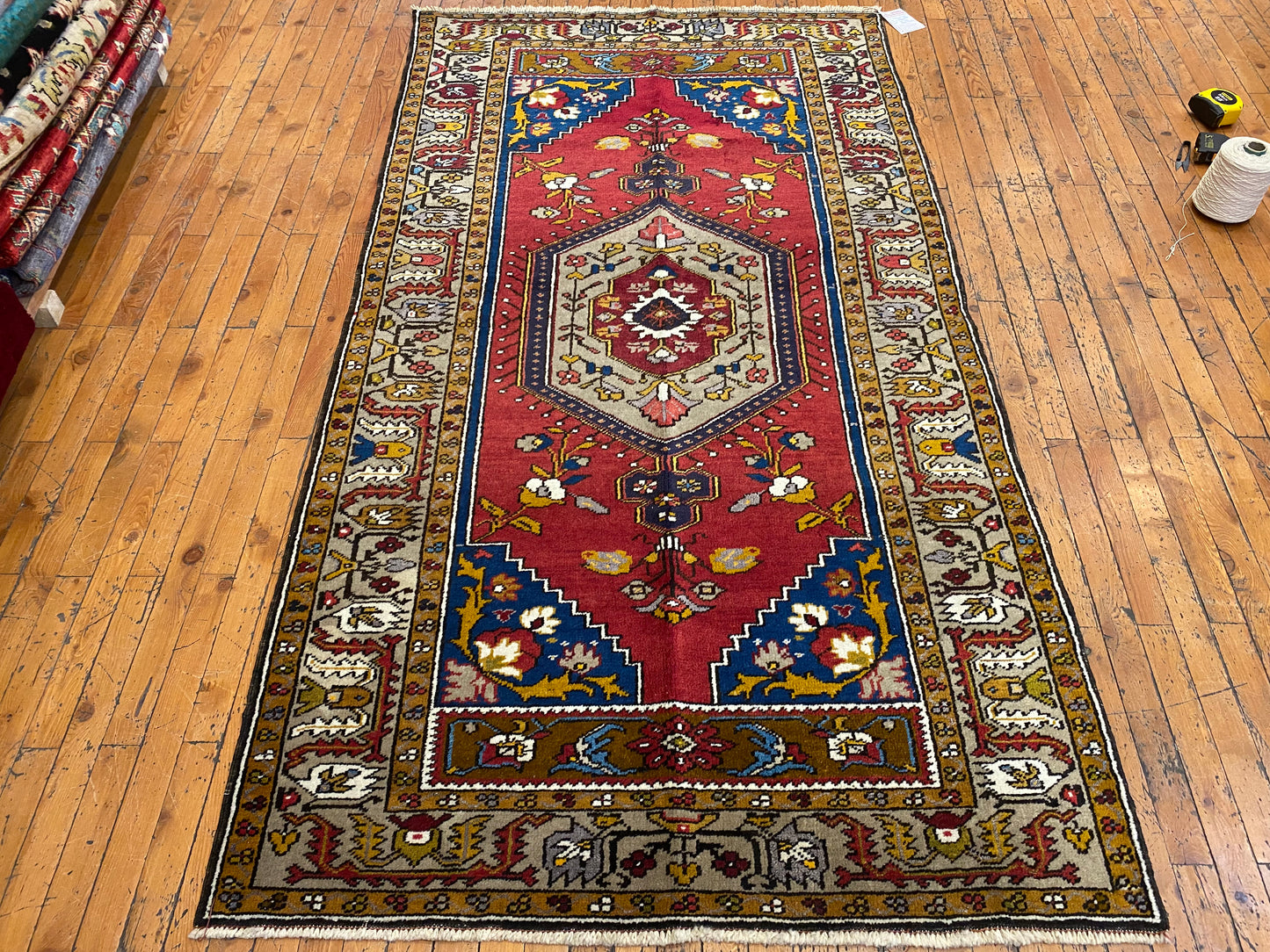 Authentic Yahyali Rug – Handwoven Rug, 100% Wool, Cappadocia Collection 4x7ft