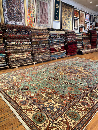 Cappadocia Medallion Area Handmade Carpet Cappadocia Rug Collection