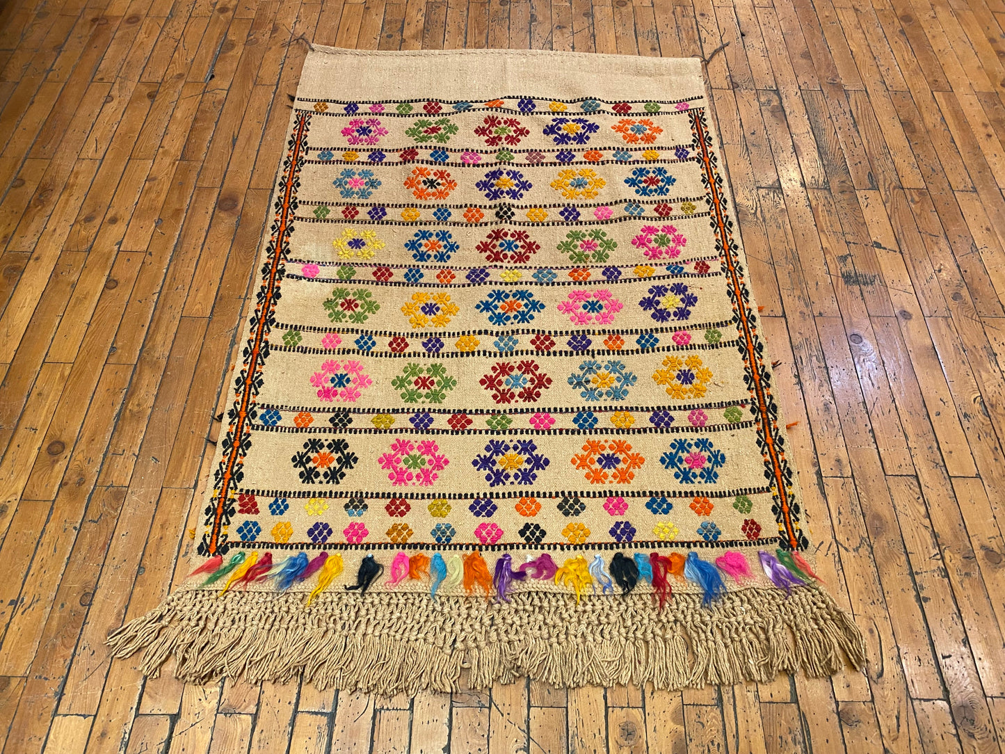 Turkish Handmade Cicim 3”x4” Cappadocia Rug Collection
