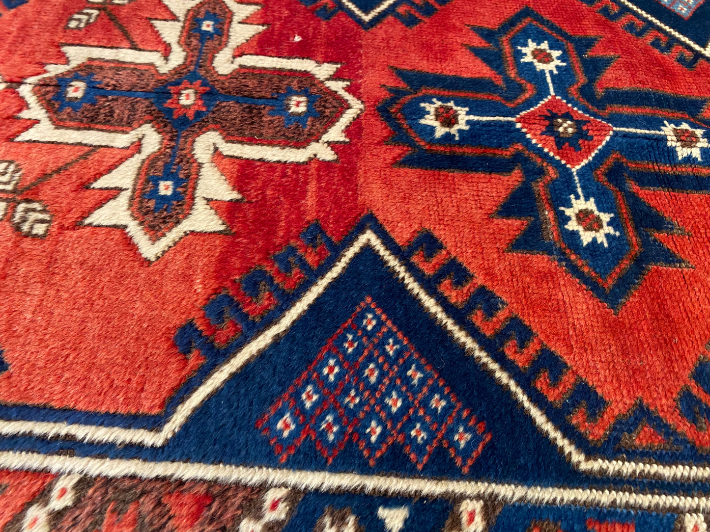 Vintage Dösemealtı Handmade Turkish Rug – Traditional Anatolian Wool Carpet 4x6ft
