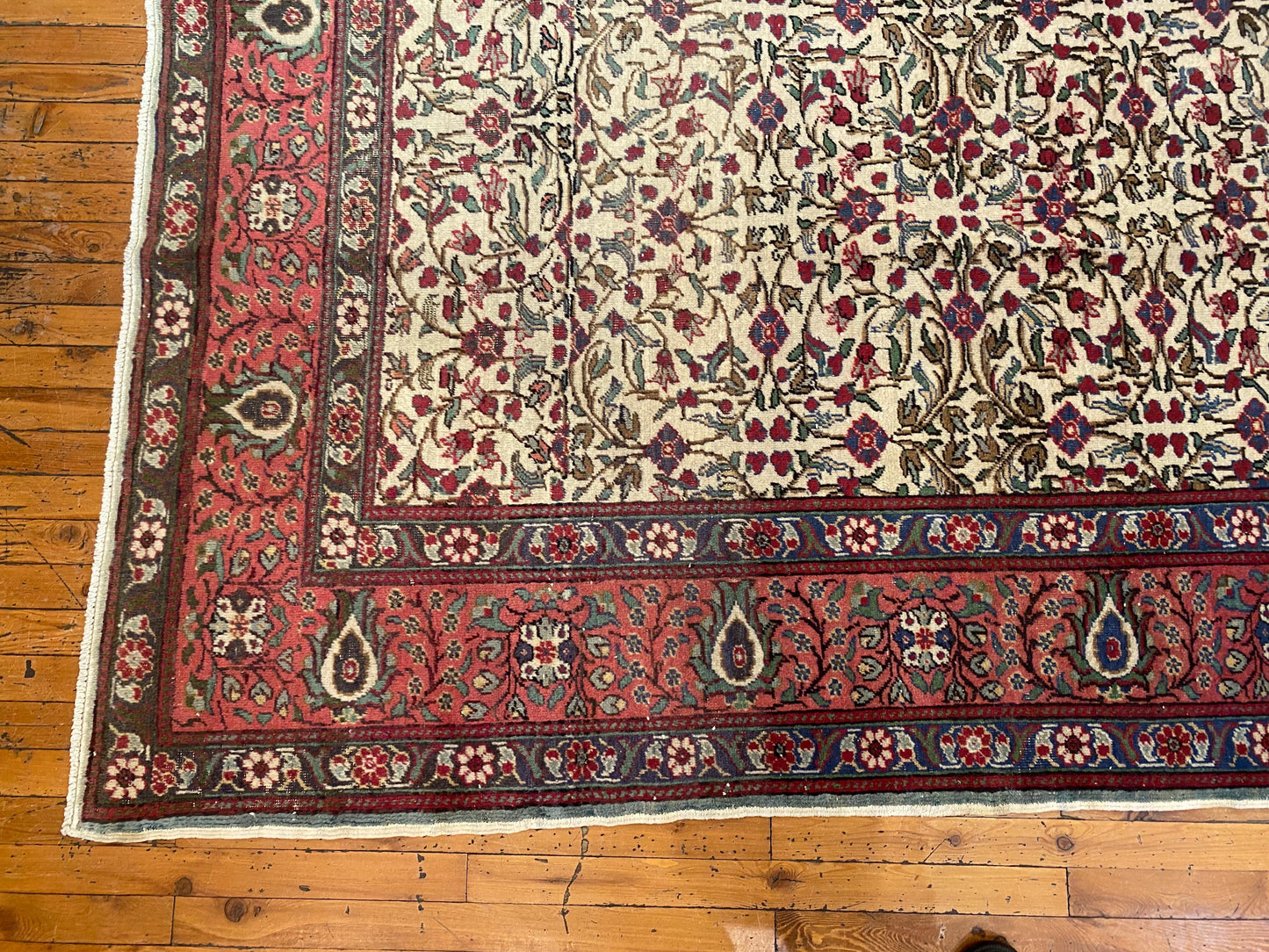 Handwoven Turkish Area Rug 6'5"x9'8" - Premium Vintage Carpet 200x300cm