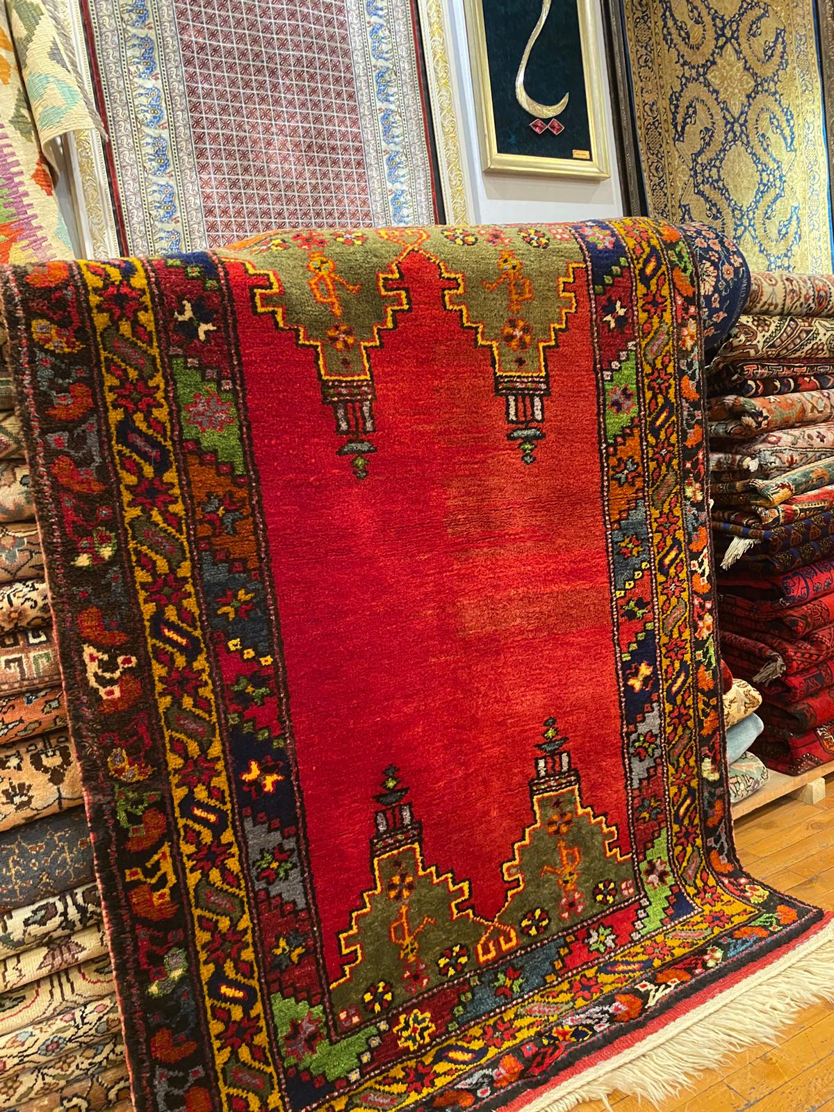Nomad Turkish Handmade Carpet Cappadocia Rug Collection