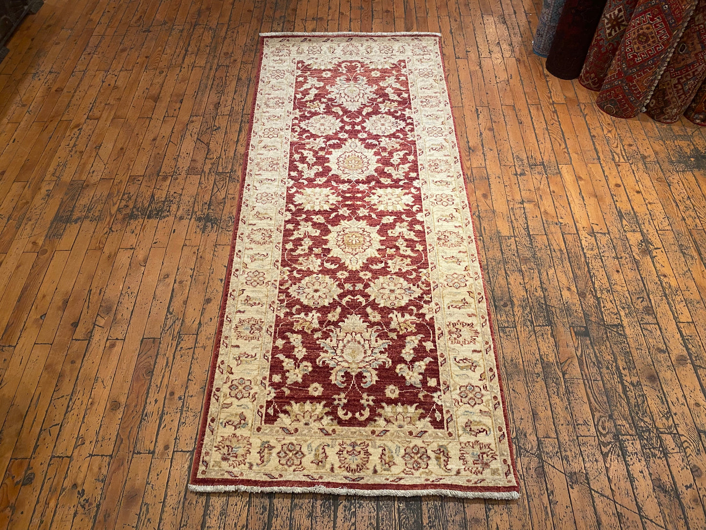 Hallway Handmade Rug  Premium Double-Knotted Artisan Piece 3''x6'' Cappadocia Rug Collection